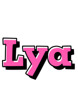 Lya girlish logo