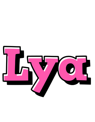 Lya girlish logo
