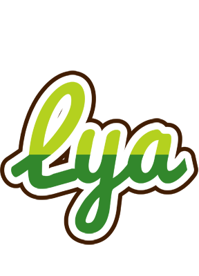 Lya golfing logo