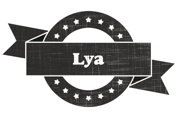 Lya grunge logo
