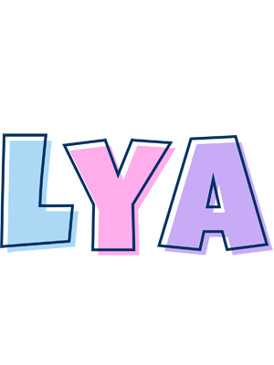 Lya pastel logo