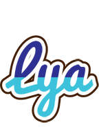 Lya raining logo