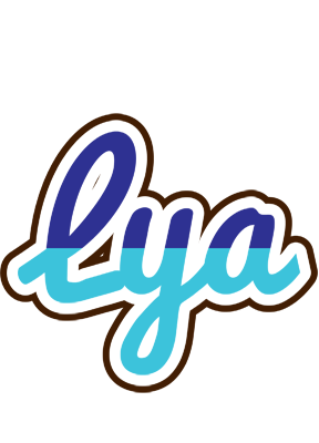 Lya raining logo
