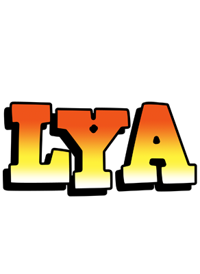 Lya sunset logo