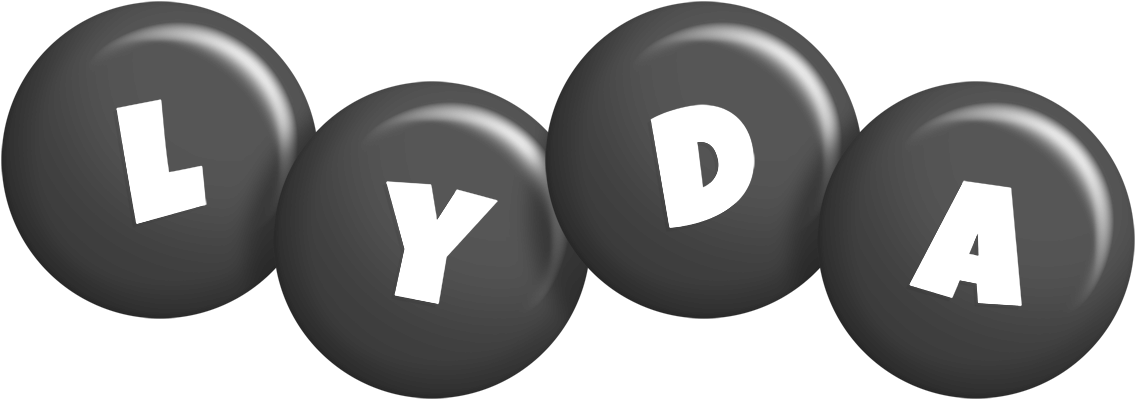Lyda candy-black logo