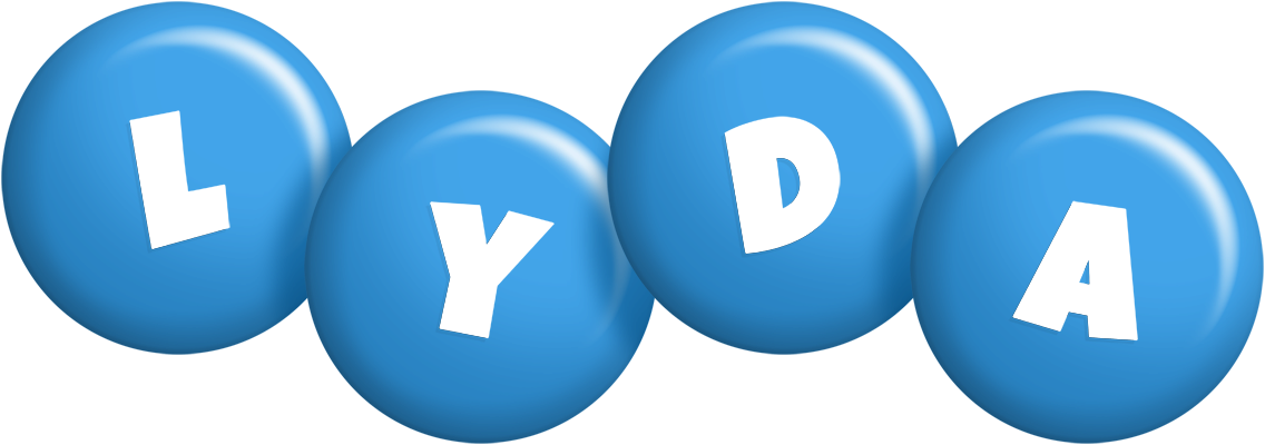 Lyda candy-blue logo