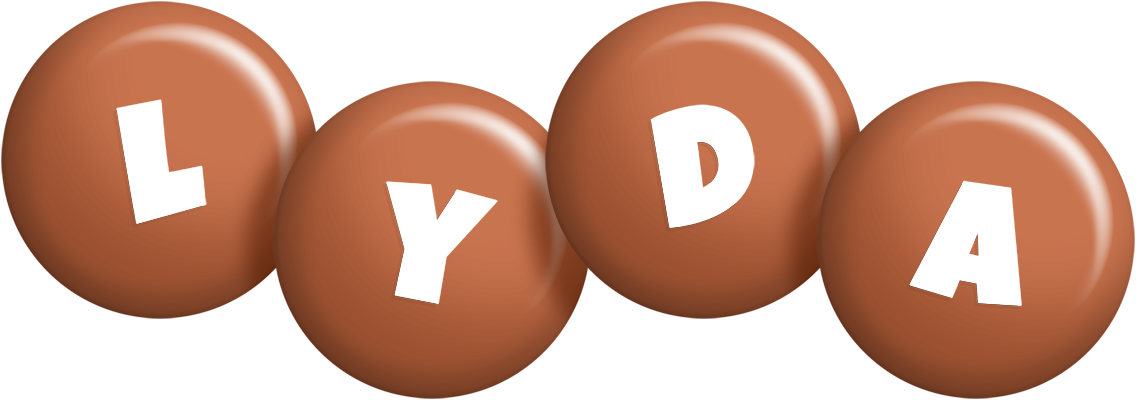 Lyda candy-brown logo