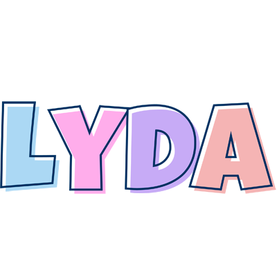 Lyda pastel logo