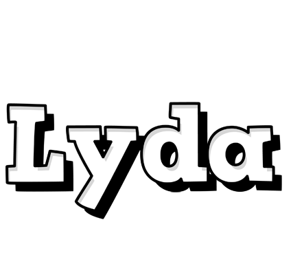 Lyda snowing logo