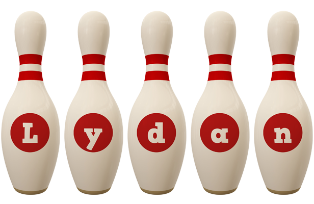 Lydan bowling-pin logo