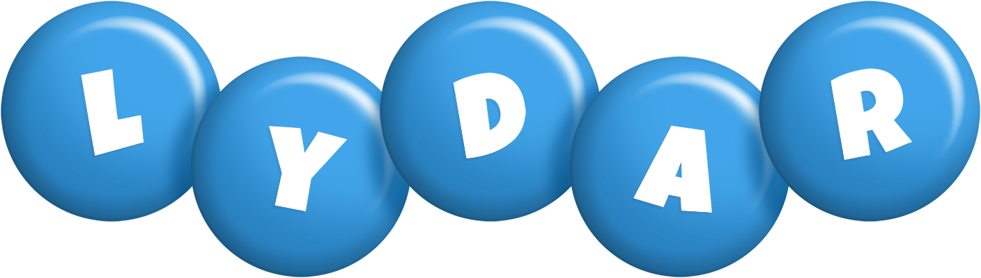 Lydar candy-blue logo
