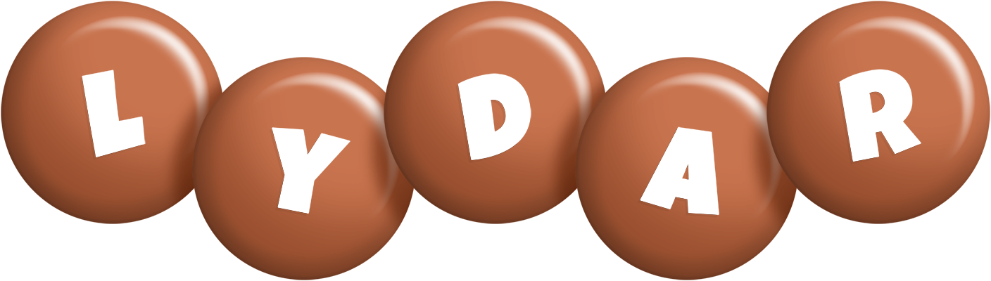 Lydar candy-brown logo