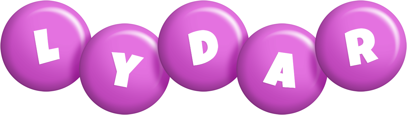 Lydar candy-purple logo