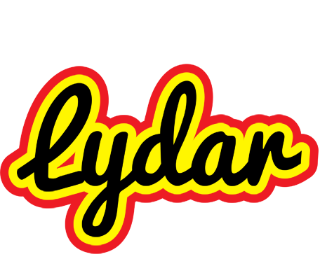 Lydar flaming logo