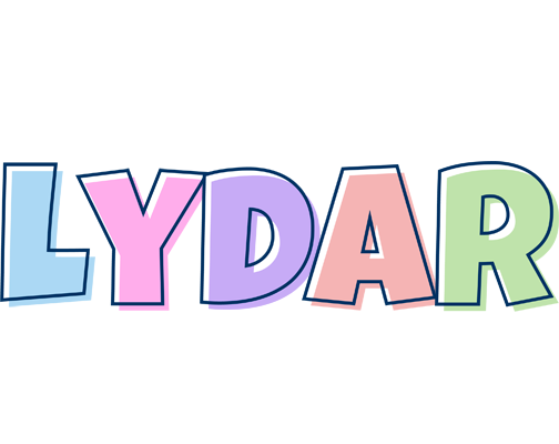 Lydar pastel logo