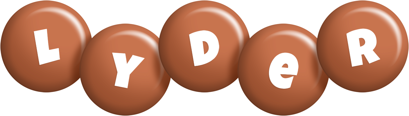 Lyder candy-brown logo