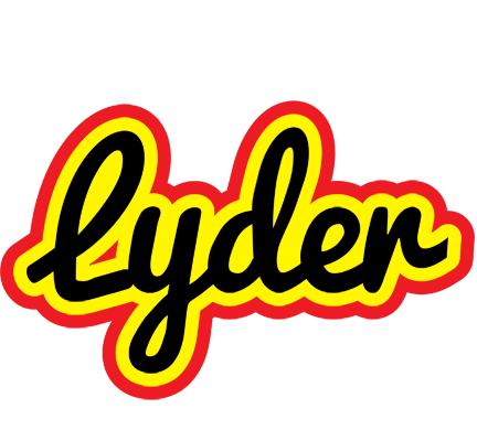 Lyder flaming logo