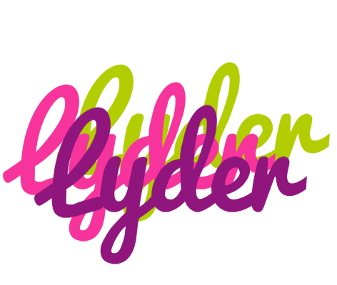 Lyder flowers logo