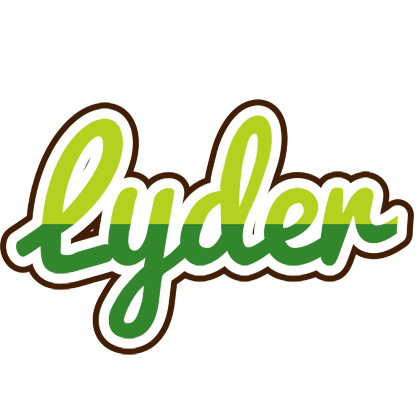 Lyder golfing logo