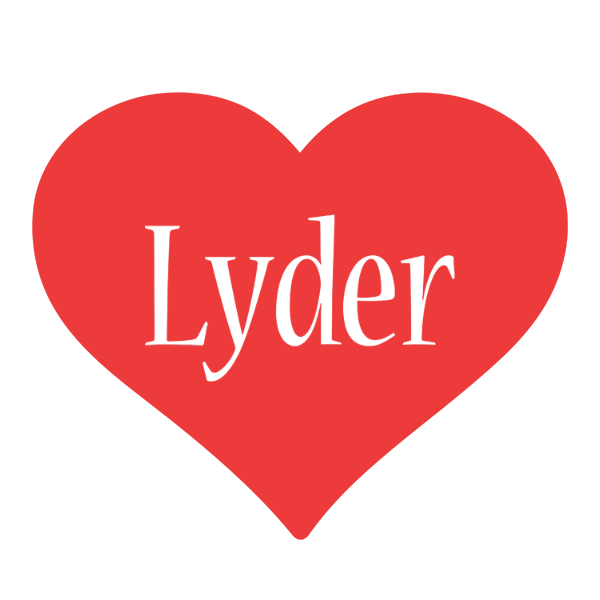 Lyder love logo