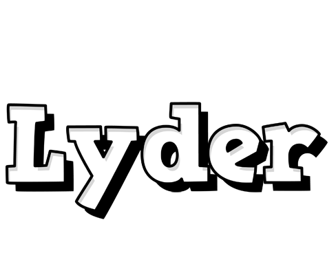 Lyder snowing logo