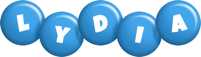 Lydia candy-blue logo