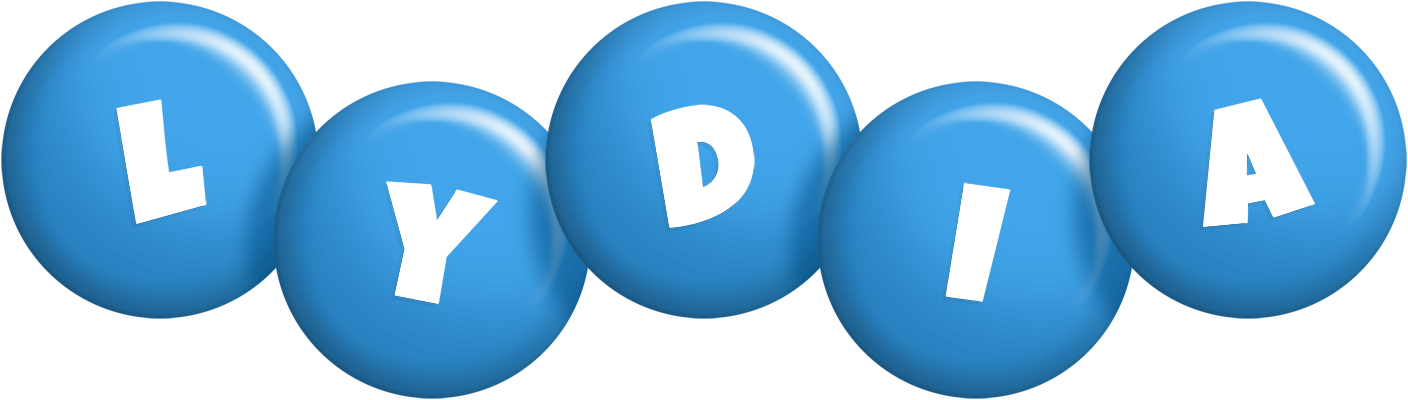 Lydia candy-blue logo