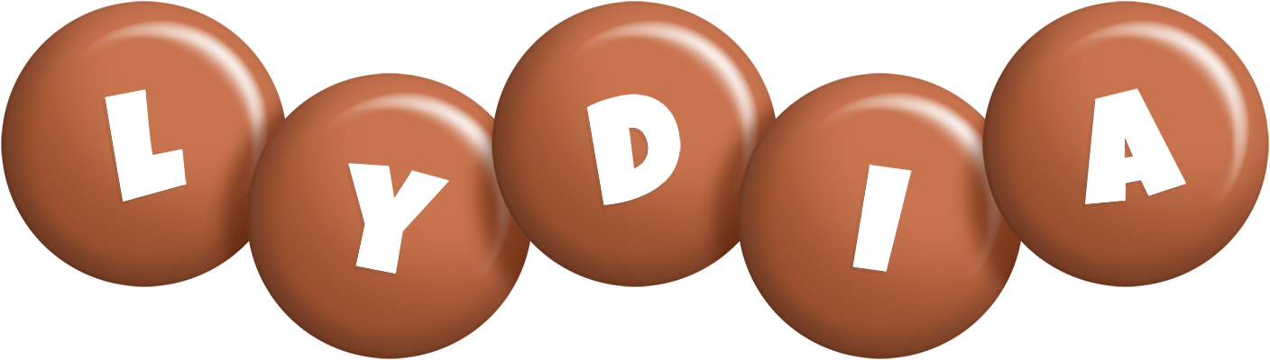 Lydia candy-brown logo