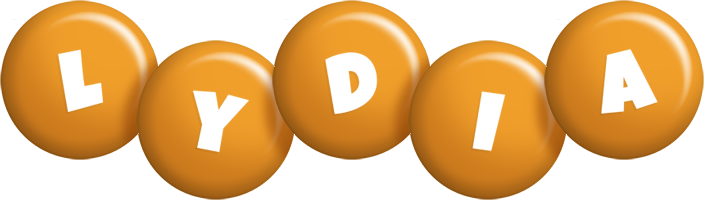 Lydia candy-orange logo
