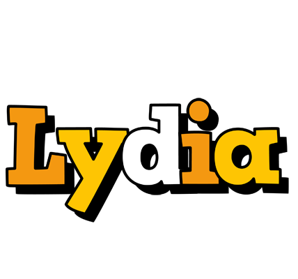 Lydia cartoon logo