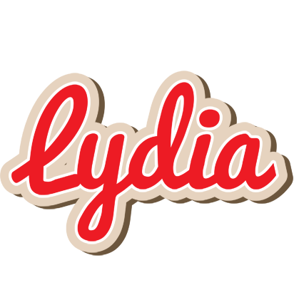 Lydia chocolate logo