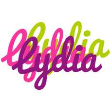 Lydia flowers logo