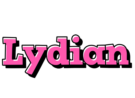 Lydian girlish logo