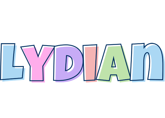 Lydian pastel logo
