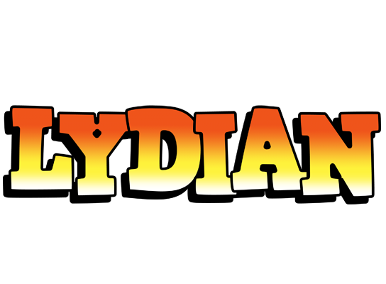 Lydian sunset logo