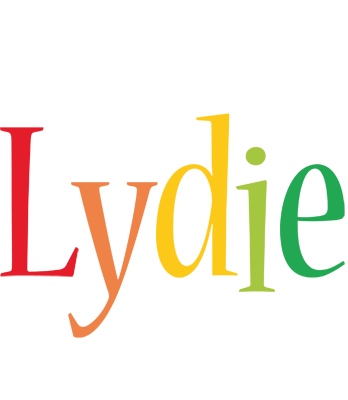 Lydie birthday logo