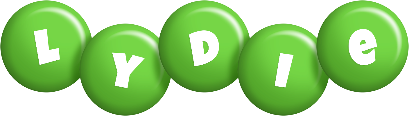 Lydie candy-green logo