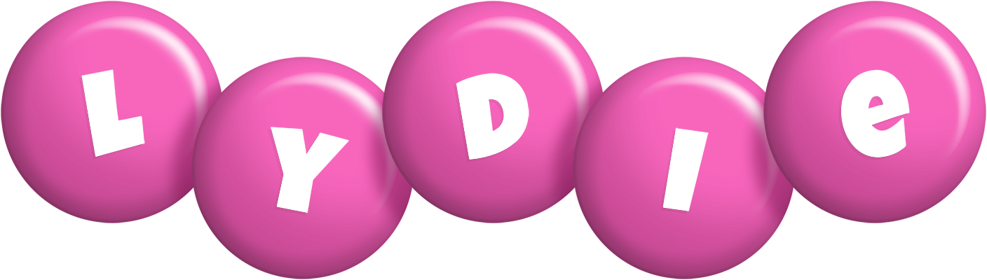 Lydie candy-pink logo