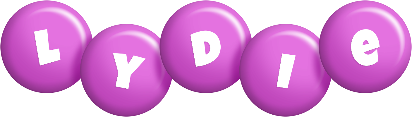 Lydie candy-purple logo