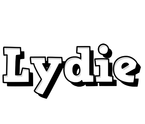 Lydie snowing logo