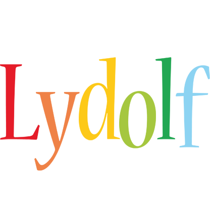 Lydolf birthday logo
