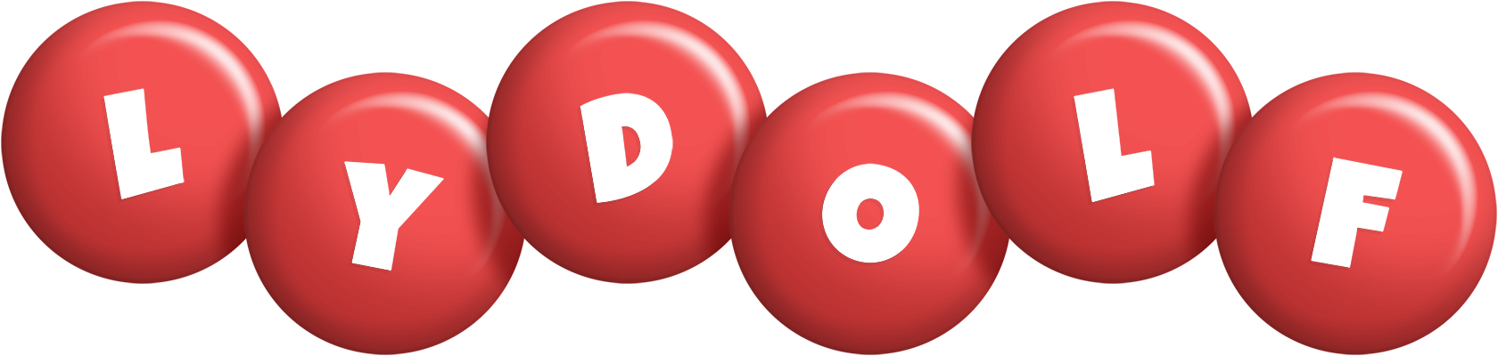 Lydolf candy-red logo