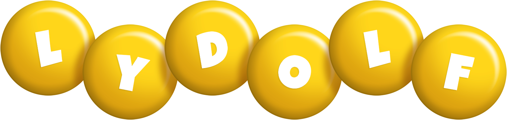 Lydolf candy-yellow logo