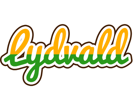 Lydvald banana logo