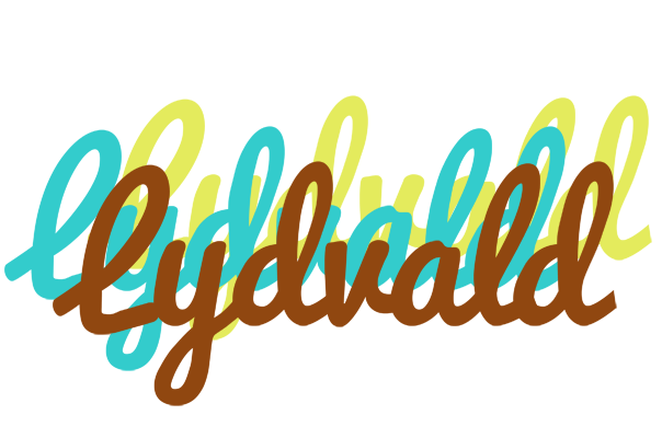 Lydvald cupcake logo