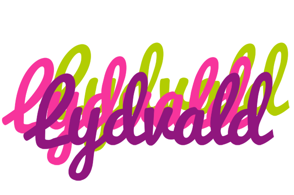 Lydvald flowers logo