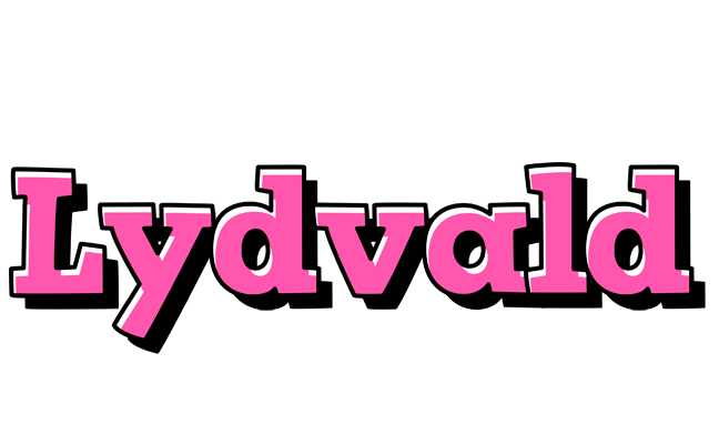 Lydvald girlish logo