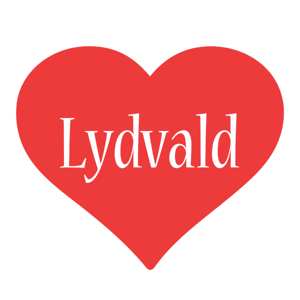 Lydvald love logo