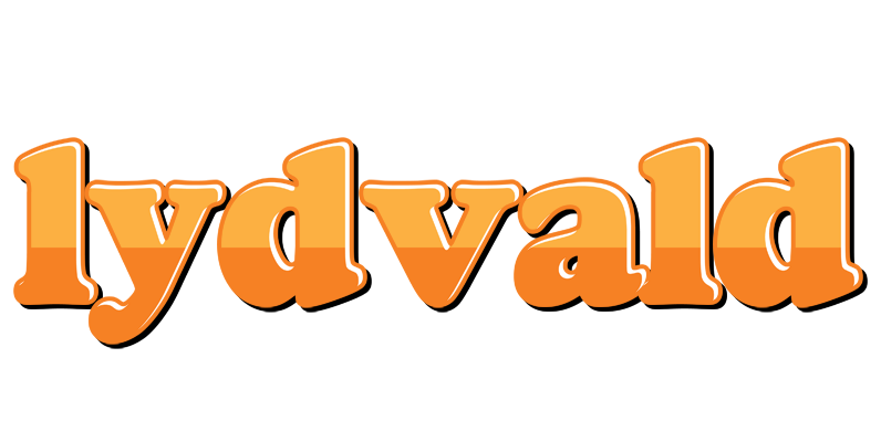 Lydvald orange logo