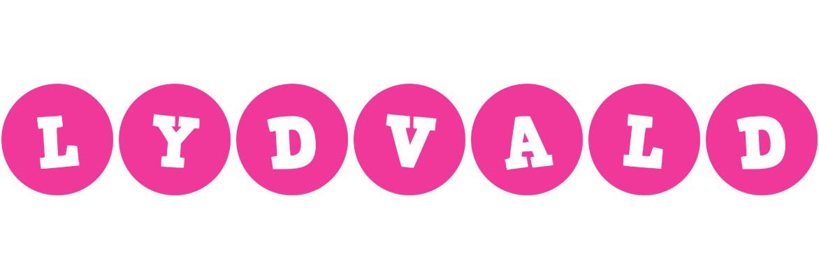 Lydvald poker logo